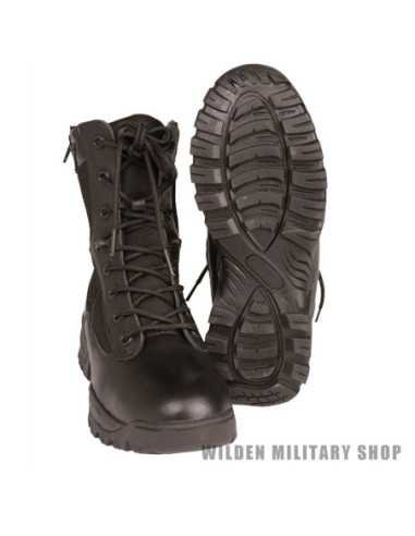 Tactical Boots with Double Zipper