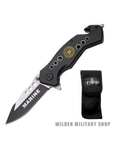 Marines assisted safety pocket knife