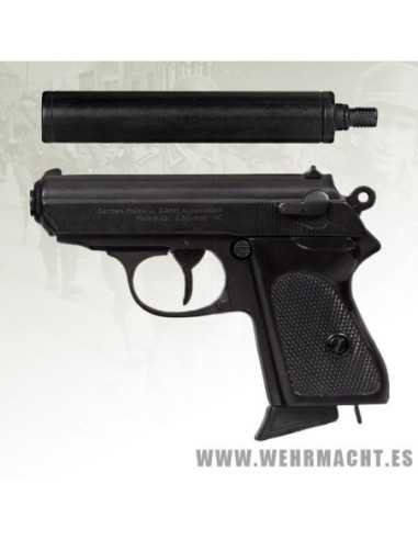 Walther PPK con silenciador - Denix®